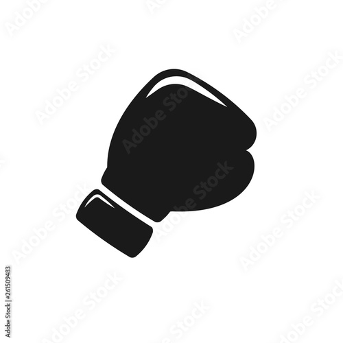 Boxing glove icon illustration isolated vector sign symbol