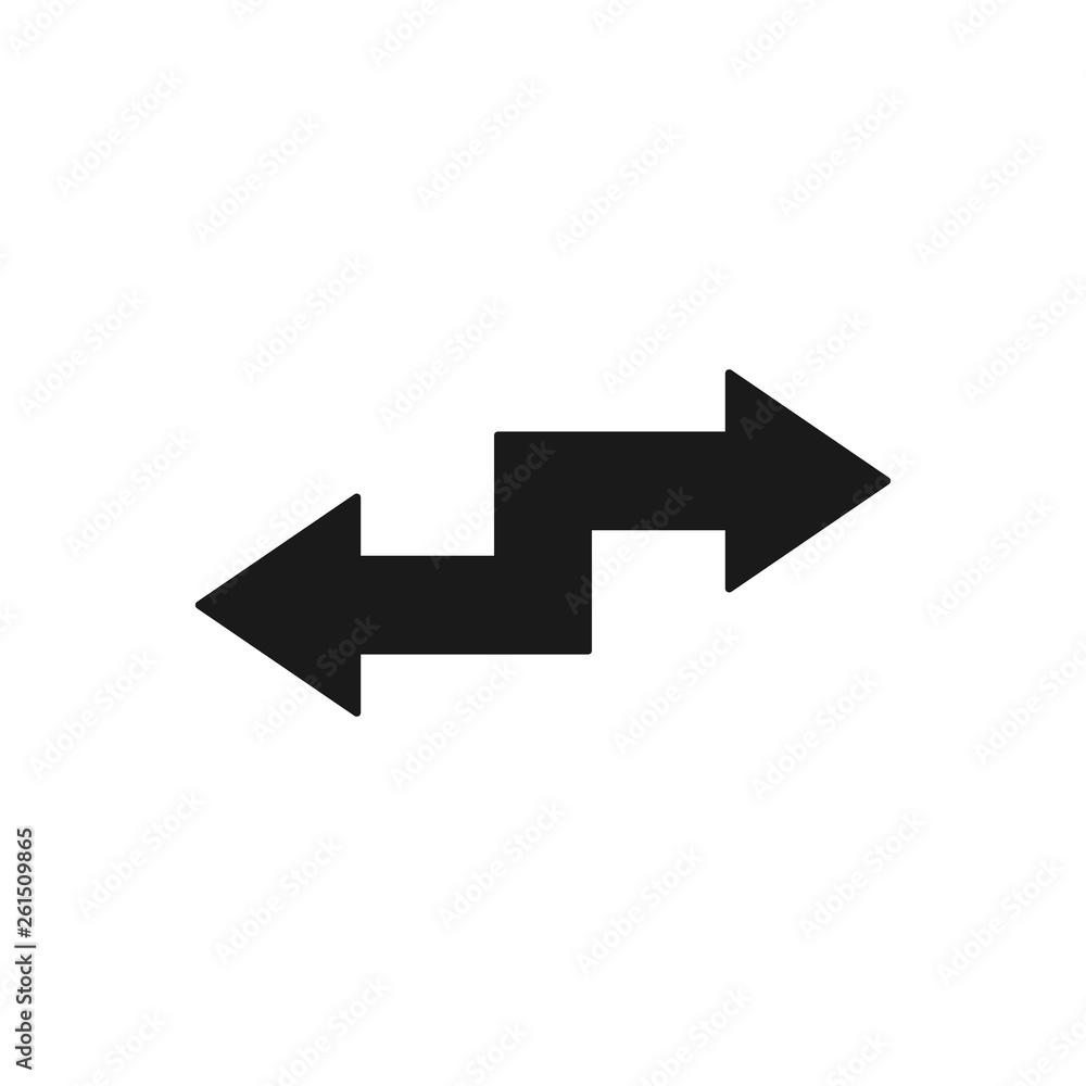 Arrow transfer icon. Money transfer icon. File transfer illustration. Vector design for website, app and UI concept Arrow transfer icon. Money transfer icon. File transfer illustration. Vector design for website, app and UI concept