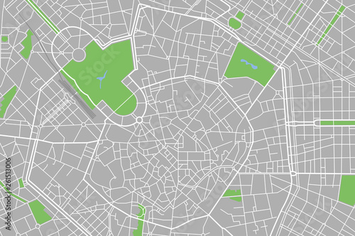 Milan vector map variant