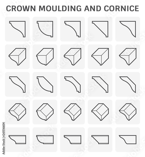 crown moulding cornice