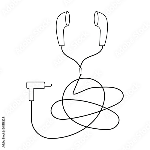 tangled headphones icon