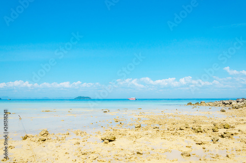 bassa marea spiaggia tailandese © Kateryna Kovarzh