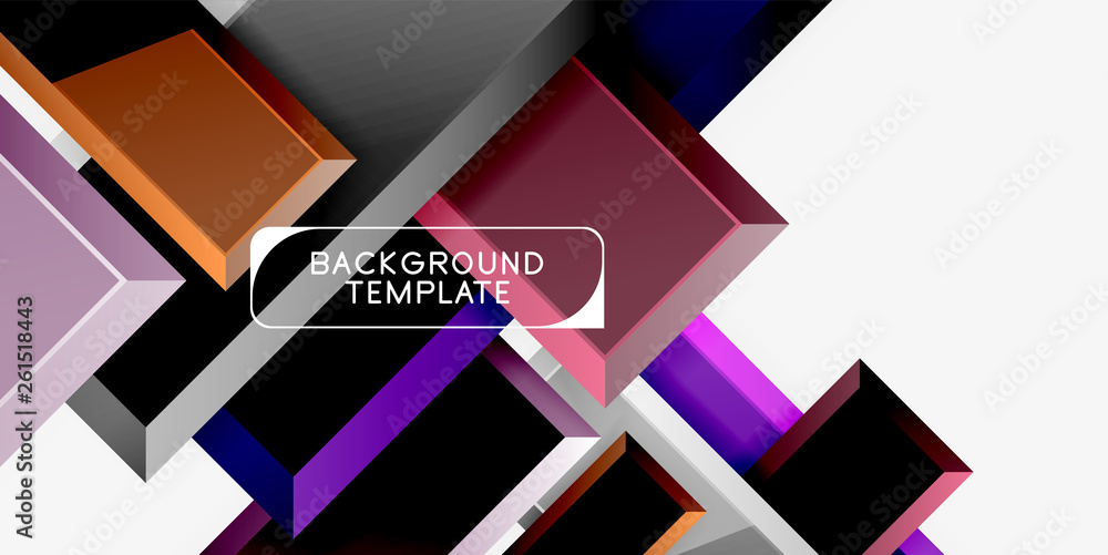 Glossy arrows background Glossy arrows background