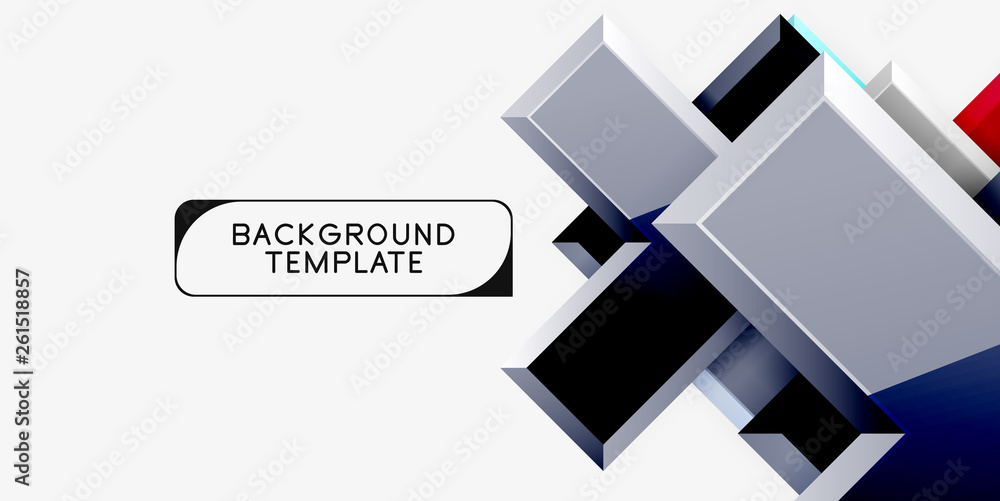 Glossy arrows geometric background Glossy arrows geometric background