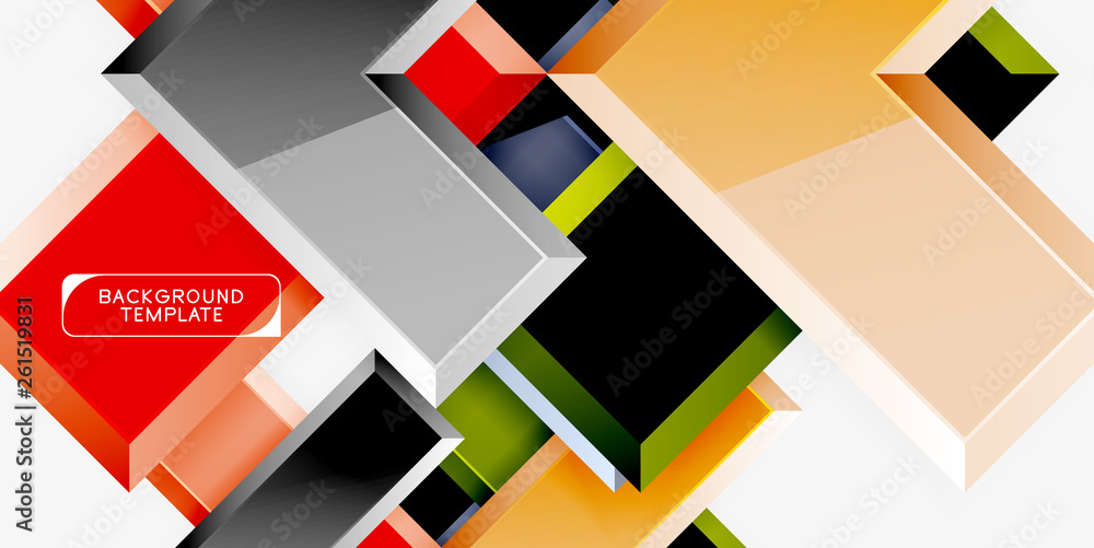 Abstract arrows composition background Abstract arrows composition background
