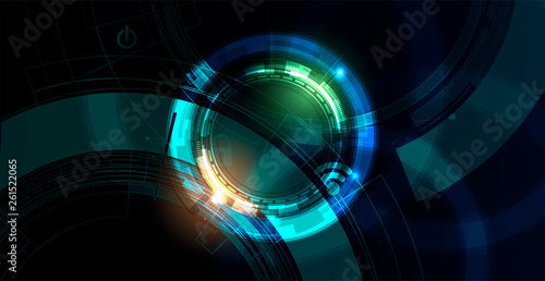 Cybersecurity and information or network protection. Future technology web services for business and internet project