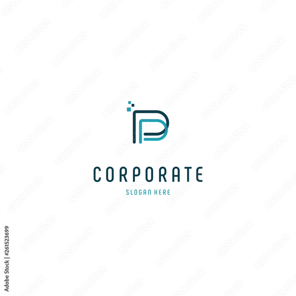 letter P with pixels shape logo template, vector file, p pixel logo design vector template letter P with pixels shape logo template, vector file, p pixel logo design vector template