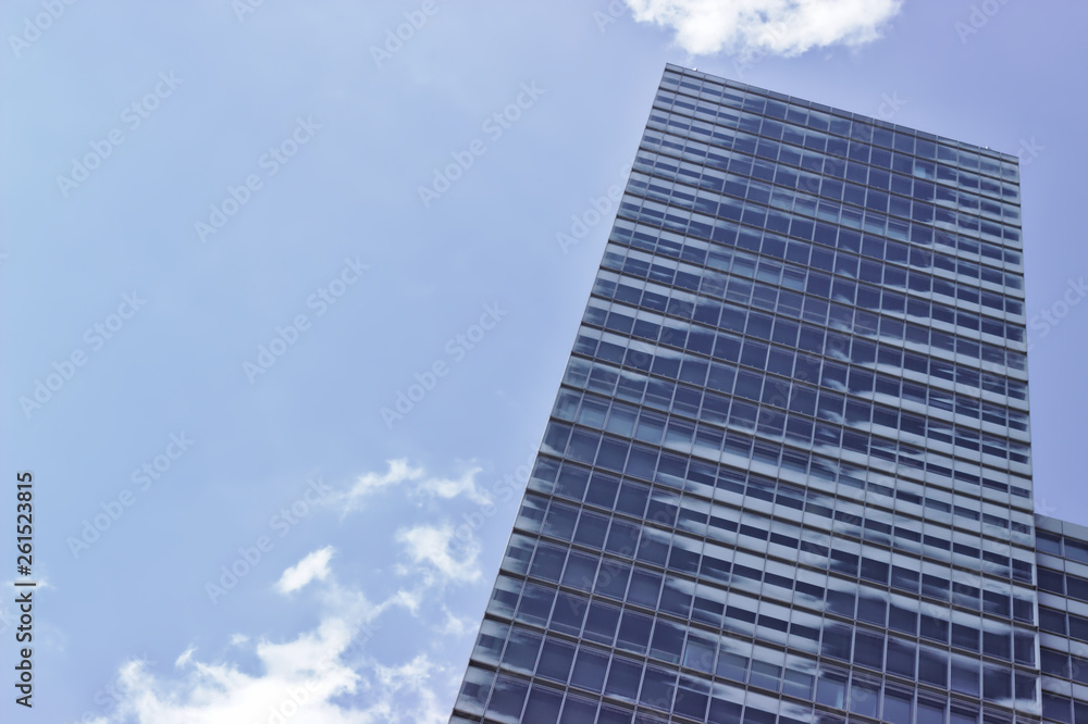 Collogne, Germany - April, 10, 2019 - View of office building in the Mediapark