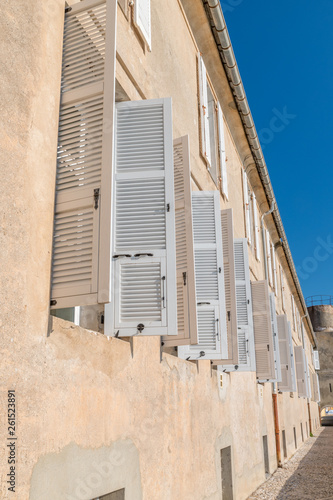 volets bleues à la maison russe de Villefranche sur Mer