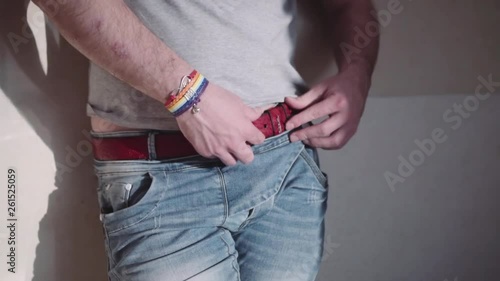 the guy is gay unbutton his
