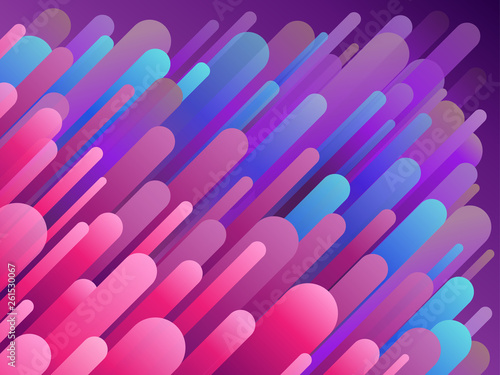 Abstract 3d plastic tubes background, team work concept
