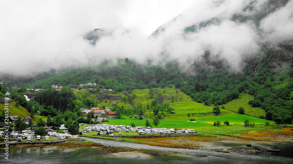 Fototapeta premium geirang,norwegen.