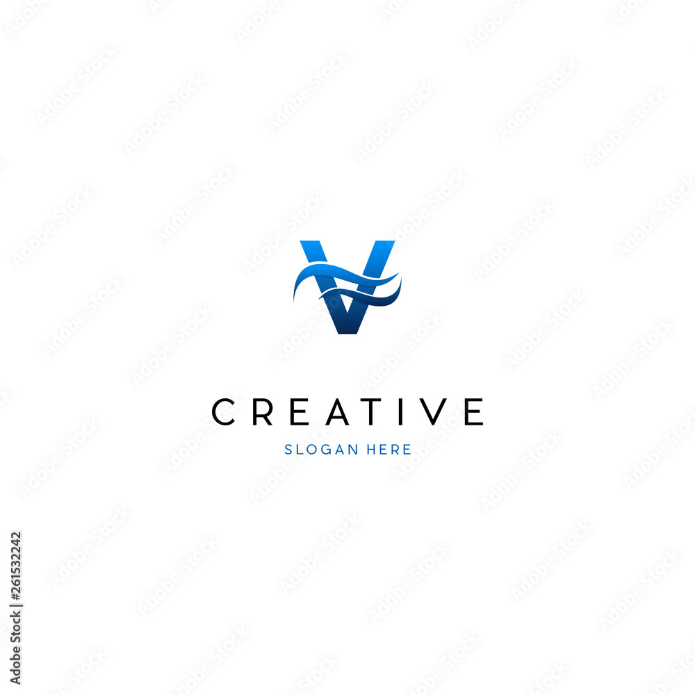 V Letter wave Logo Template vector illustration design, Letter V Wave Logo, suitable for any business related to Wave with V initial. V Letter wave Logo Template vector illustration design, Letter V Wave Logo, suitable for any business related to Wave with V initial.