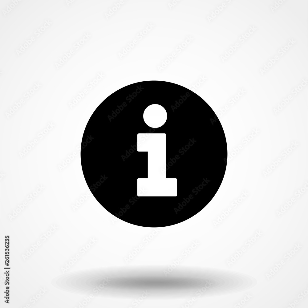 Information sign icon,vector. Flat design. Information sign icon,vector. Flat design.
