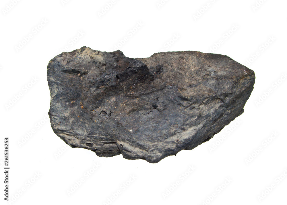 Fototapeta premium coal isolated on white background