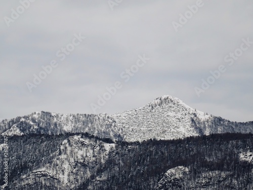 Le alpi Italiane dopo una grande nevicata photo