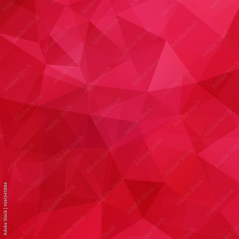 Geometric pattern, polygon triangles vector background in red tone. Illustration pattern Geometric pattern, polygon triangles vector background in red tone. Illustration pattern