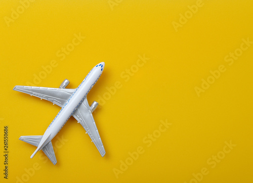 Model plane. Travel  concept © Alekss