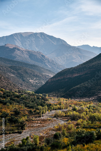 Imlil in the Atlas Mountains of Morocco