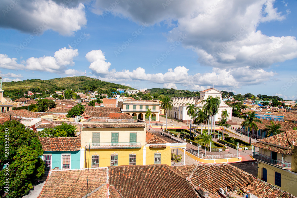 Panoramic View of the historic City of Trinidad, Cuba