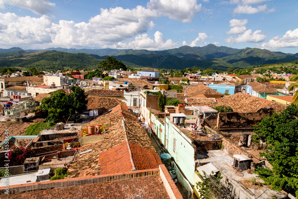 Panoramic View of the historic City of Trinidad, Cuba