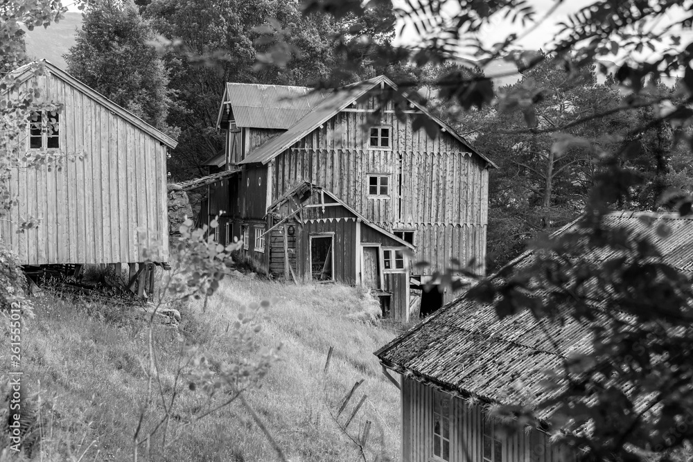 old abandoned houses