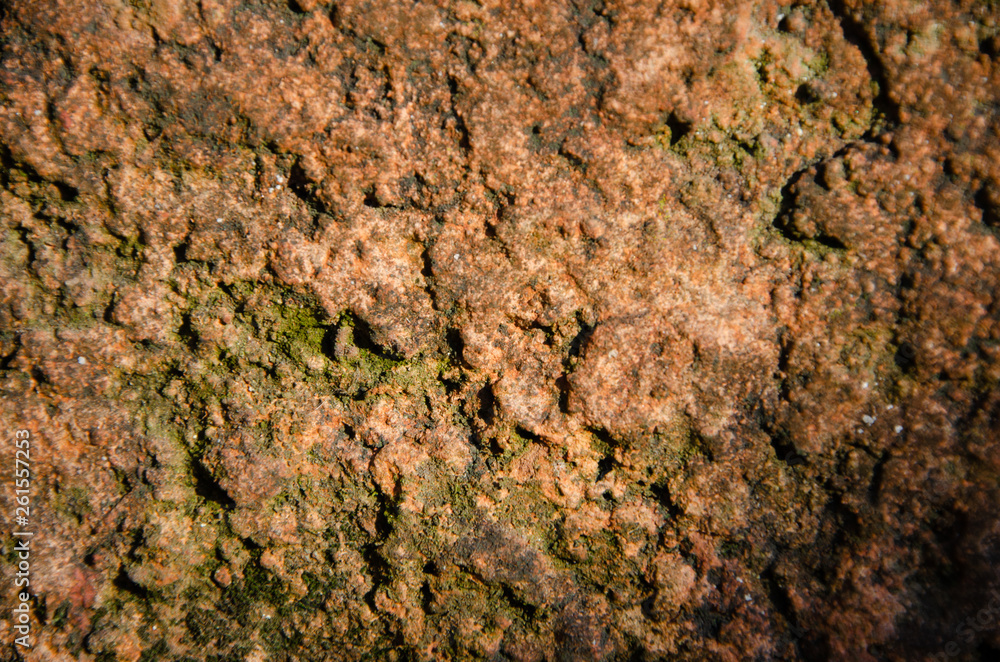 Beautiful macro texture of stones, corrosion, wood home objects. Bright textures, bright colors. Beautiful macro texture of stones, corrosion, wood home objects. Bright textures, bright colors.