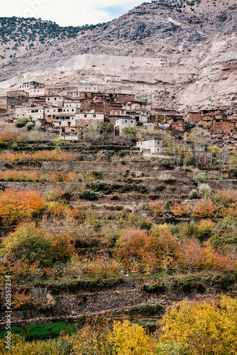 Tizi Oussem in the High Atlas Mountains of Morocco