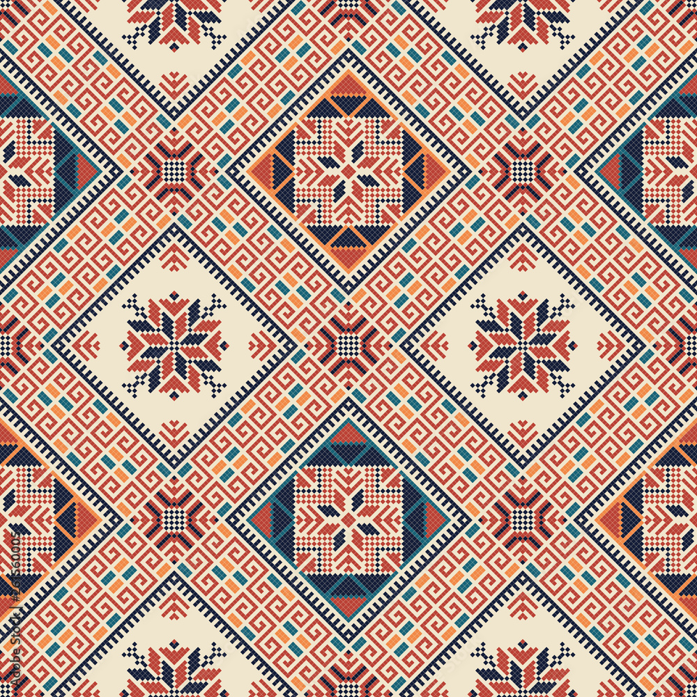 Palestinian embroidery pattern 152 Palestinian embroidery pattern 152