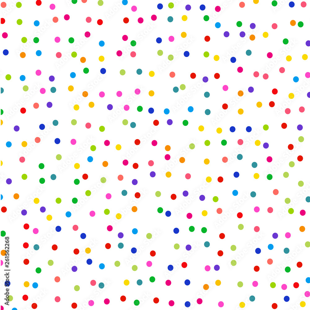 Colorful points on a white background Colorful points on a white background
