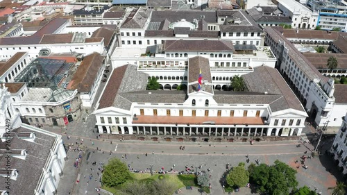 Carondelet palace in Quito Ecuador