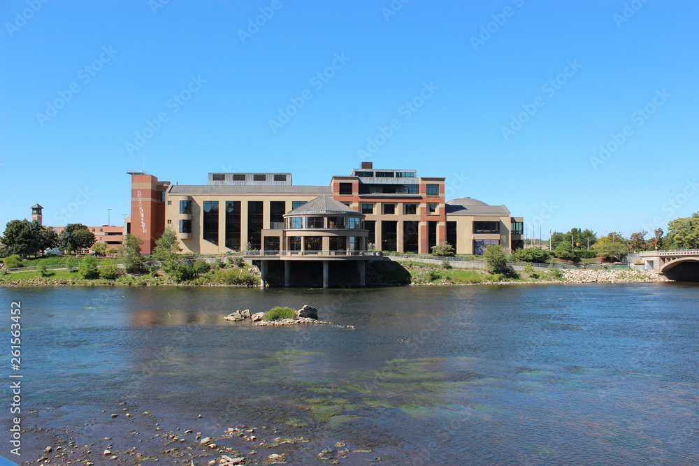 Fototapeta premium house on the water