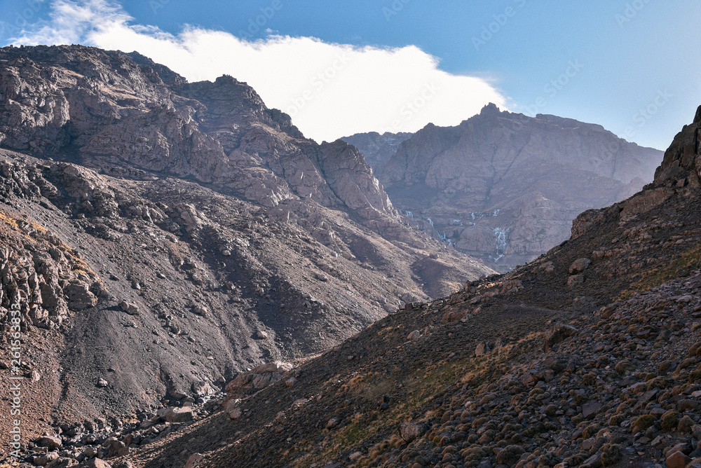 Hiking Toubkal, the Highest Peak in the High Atlas Mountains of Morocco