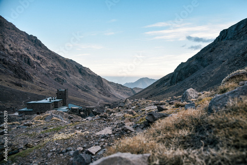 Hiking Toubkal  the Highest Peak in the High Atlas Mountains of Morocco