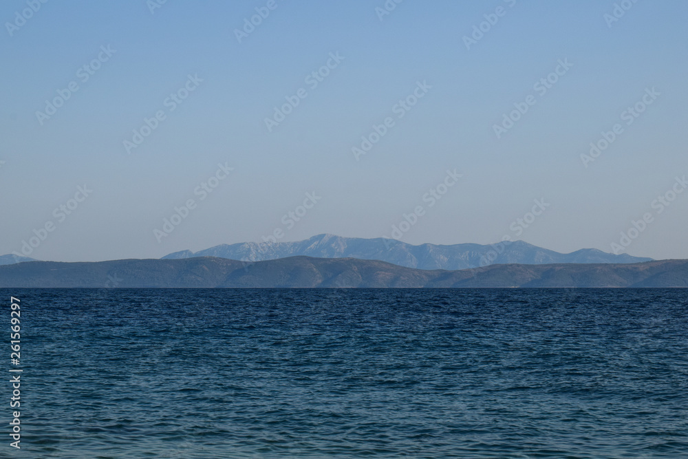 sea and blue sky