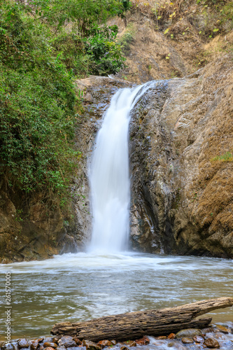 Waterfall in Chae Son National Park  Lampang  Thailand