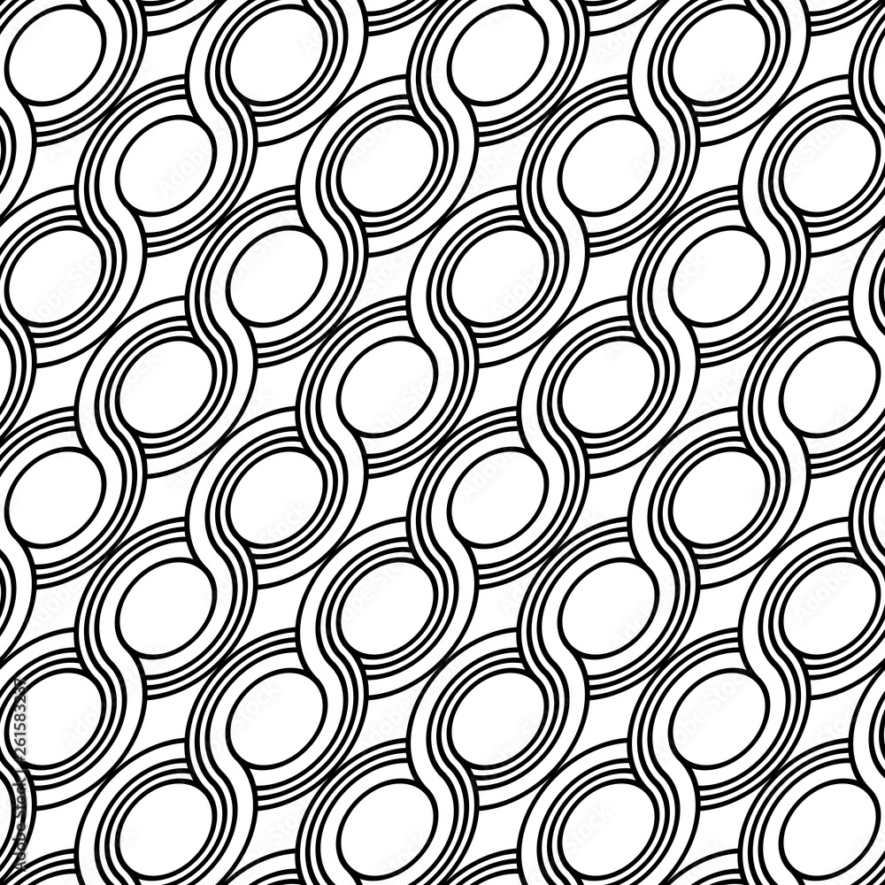 Design seamless spiral twisted pattern Design seamless spiral twisted pattern