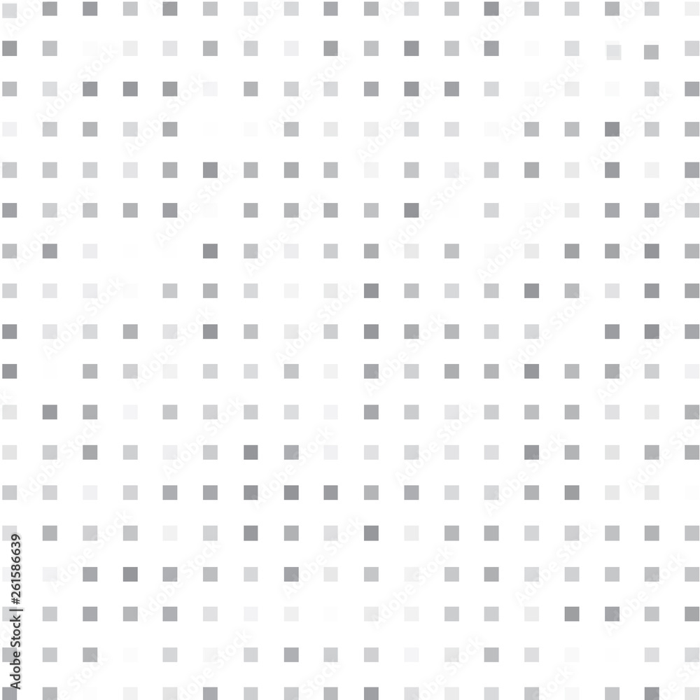 Mosaic of a gray squares on a white background Mosaic of a gray squares on a white background