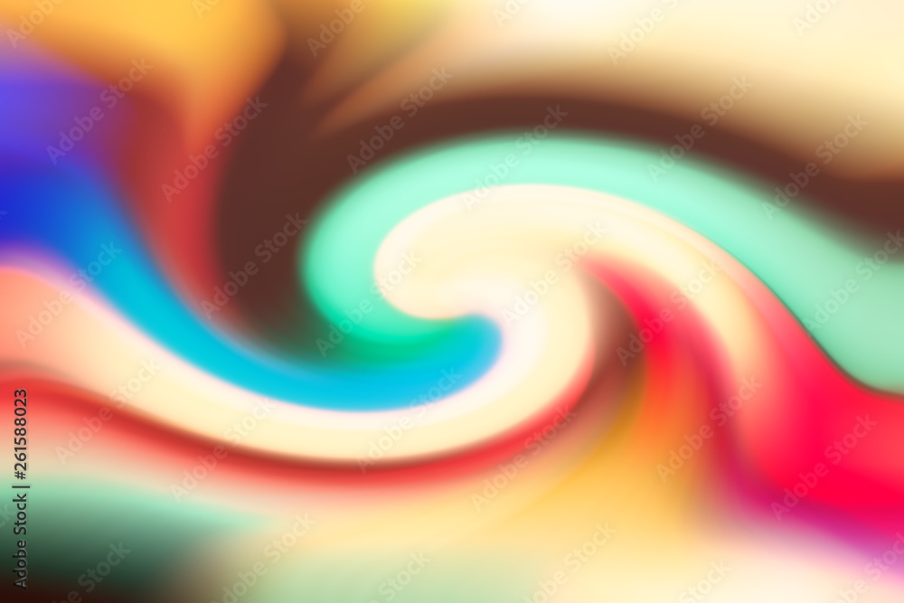 Fototapeta premium LED soft focus background. Beautiful multi-colored abstraction.