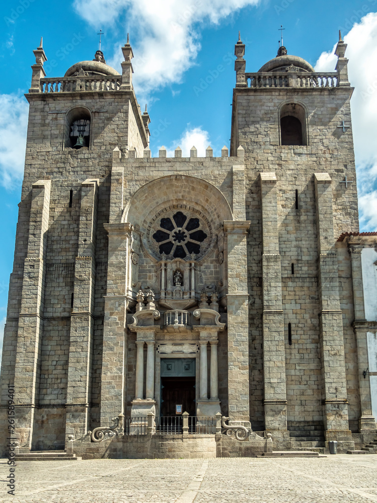 Romanesque Cathedral of Porto, Portugal