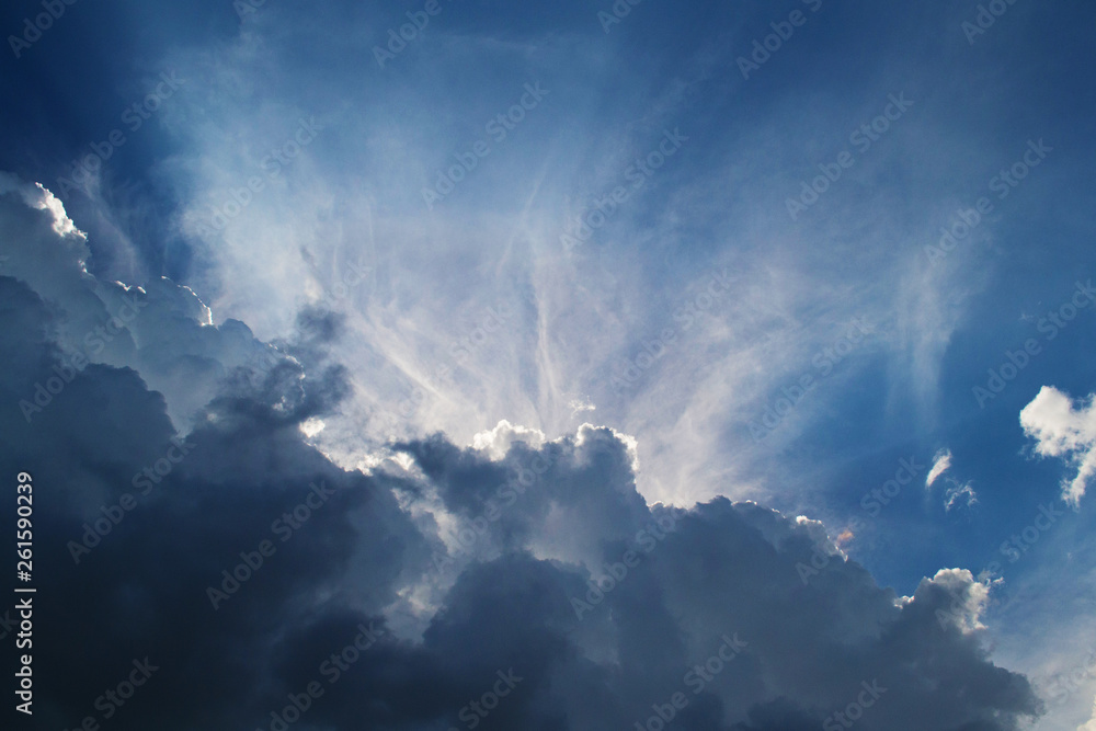 Stormy sky, abstract natural backgrounds for your design