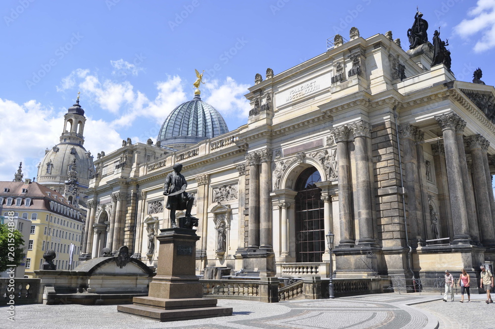 Square in Dresden, Germany