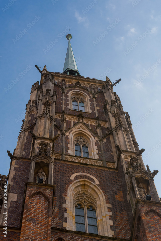 Photo of Wrocław Cathedral, Cathedral of St. John the Baptist in Wrocław Poland, Ostrów Tumski district