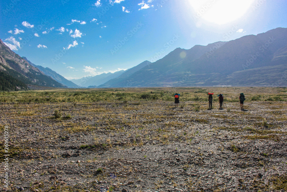 Φωτογραφία Five thousand of the Tien Shan mountains and the  Inylchek glacier