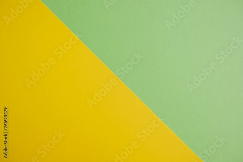 Abstract yellow and green paper graphic background 