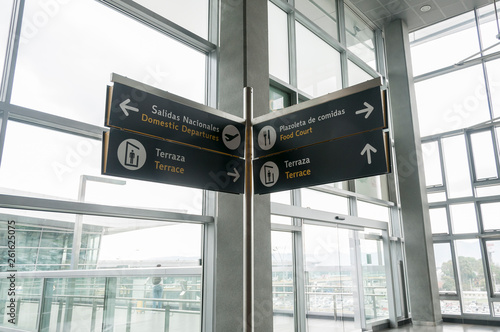 Naklejka Aeropuerto