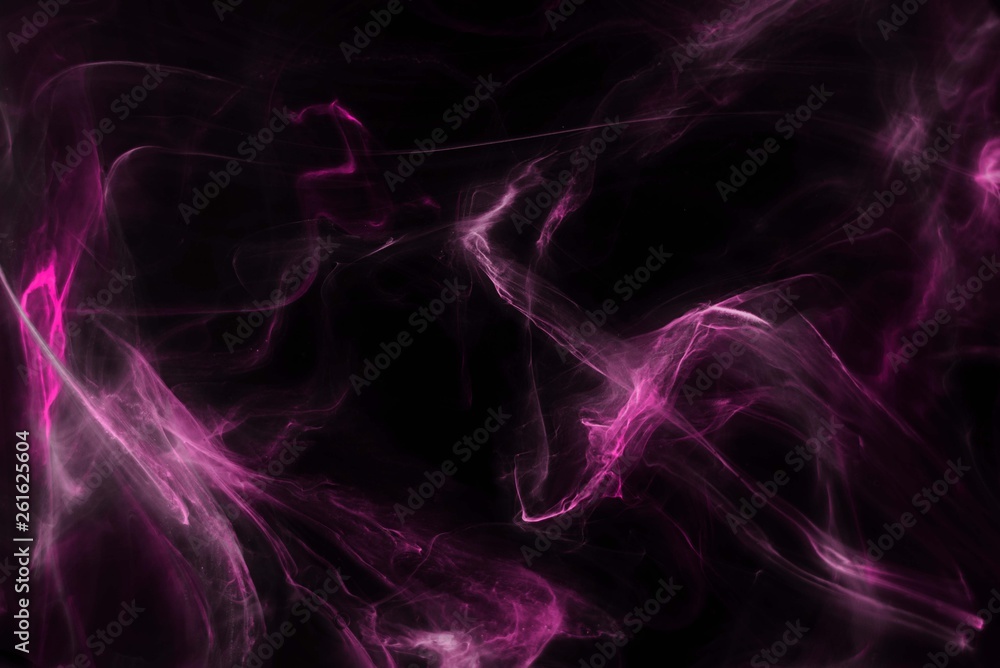 Pink foggy paper textures on black background, smoky effect for photos and artworks. Chaotic abstract background. Pink foggy paper textures on black background, smoky effect for photos and artworks. Chaotic abstract background.