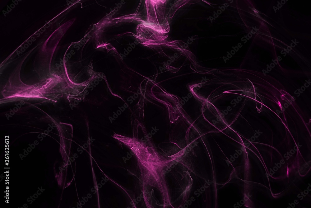 Pink foggy paper textures on black background, smoky effect for photos and artworks. Chaotic abstract background. Pink foggy paper textures on black background, smoky effect for photos and artworks. Chaotic abstract background.