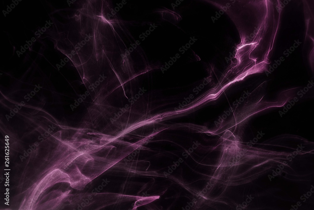 Pink foggy paper textures on black background, smoky effect for photos and artworks. Chaotic abstract background. Pink foggy paper textures on black background, smoky effect for photos and artworks. Chaotic abstract background.
