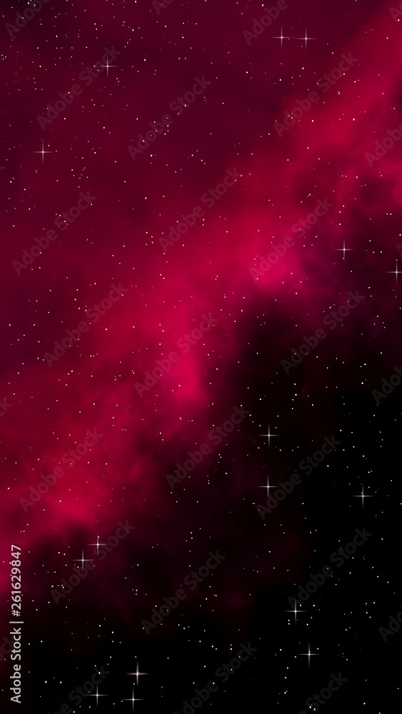 Colorful and beautiful space background. Outer space. Starry outer space texture. Templates, red background Design of websites, mobile devices and applications. 3D illustration Colorful and beautiful space background. Outer space. Starry outer space texture. Templates, red background Design of websites, mobile devices and applications. 3D illustration